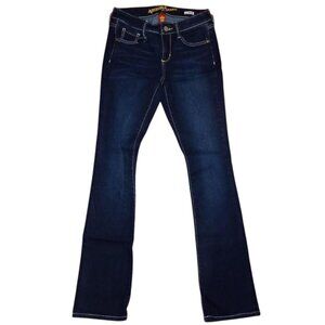 Dark wash Arizona bootcut jeans